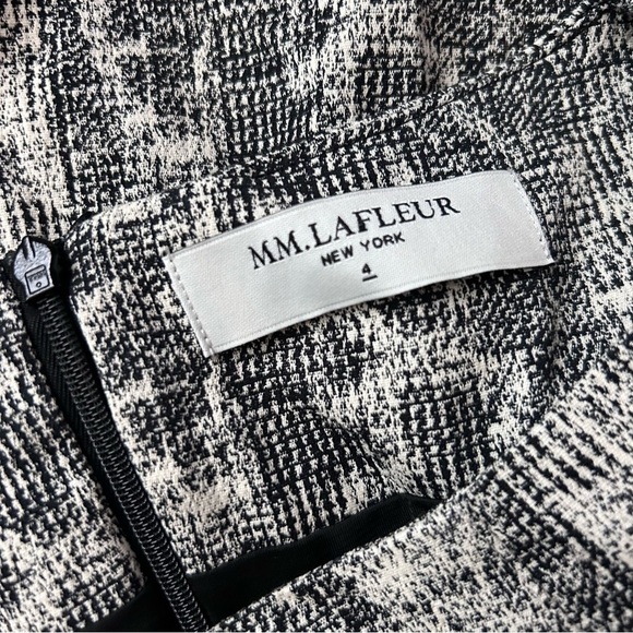 M.M. Lafleur The Etsuko Tailored Pencil Dress in Crackle Sz 4 - Picture 10 of 10